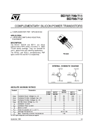 Datasheet BD707 производства STMicroelectronics